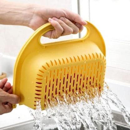 Washing Fruit Vegetables Draining Basket Strainer Bowl